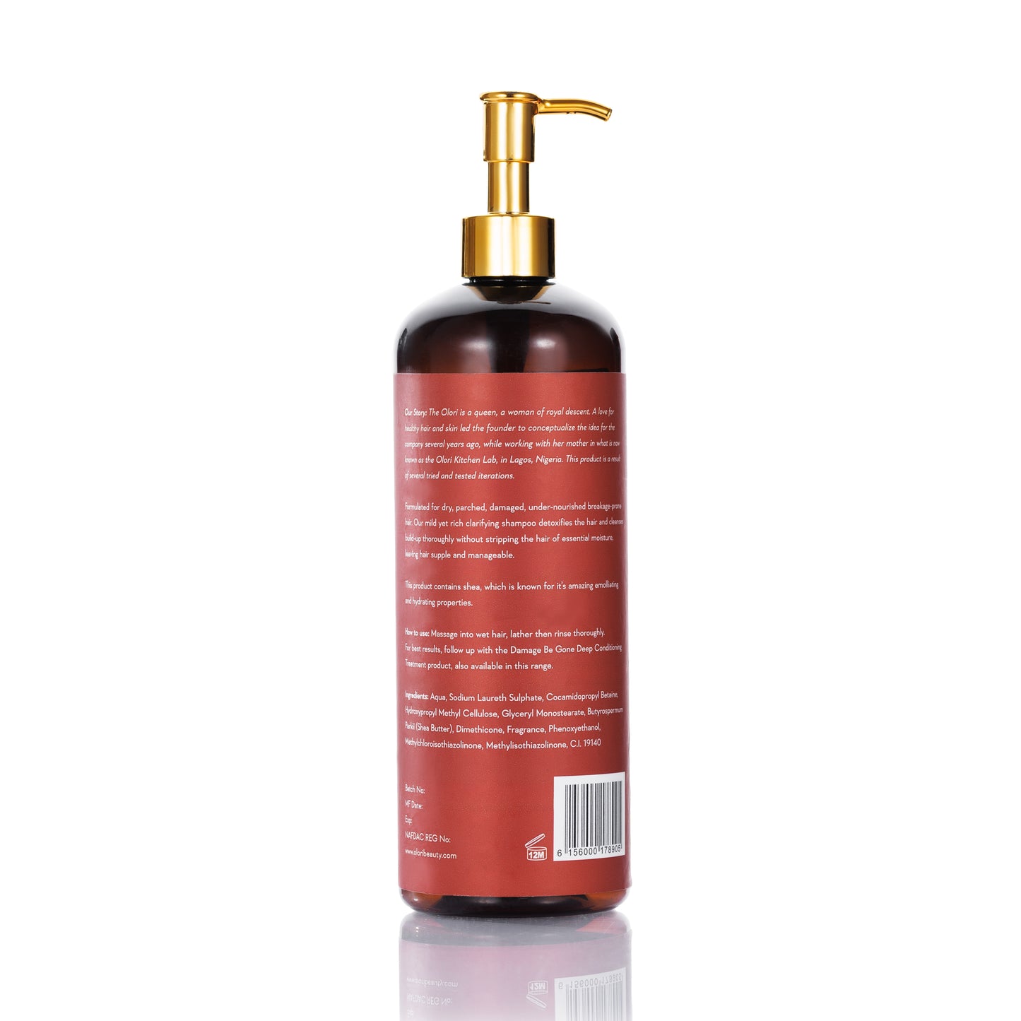 Damage Be Gone: Clarifying Shampoo