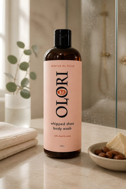 Winter Be Gone -  Whipped Shea Body Wash  with shea & cocoa